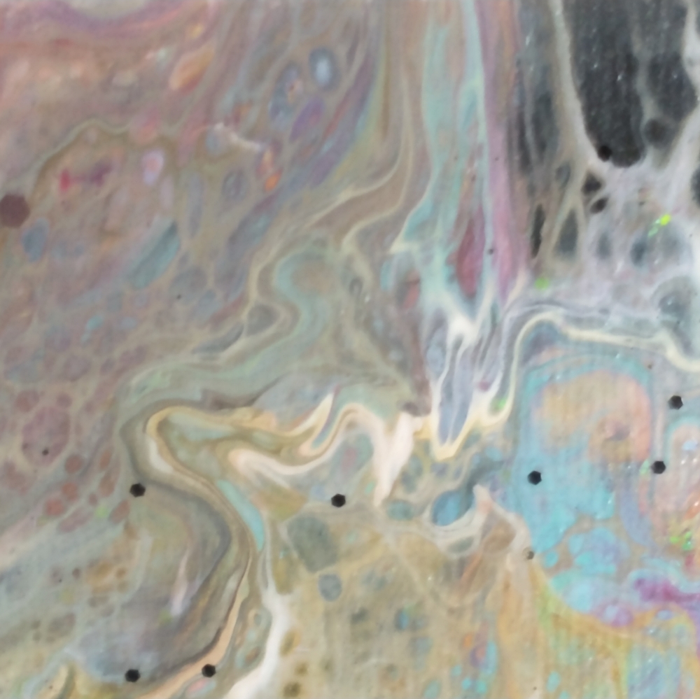 NEW Original Acrylic Painting, Designs By Sandy, "HAPPY HOLI", 8x10 - Picture 6 of 13